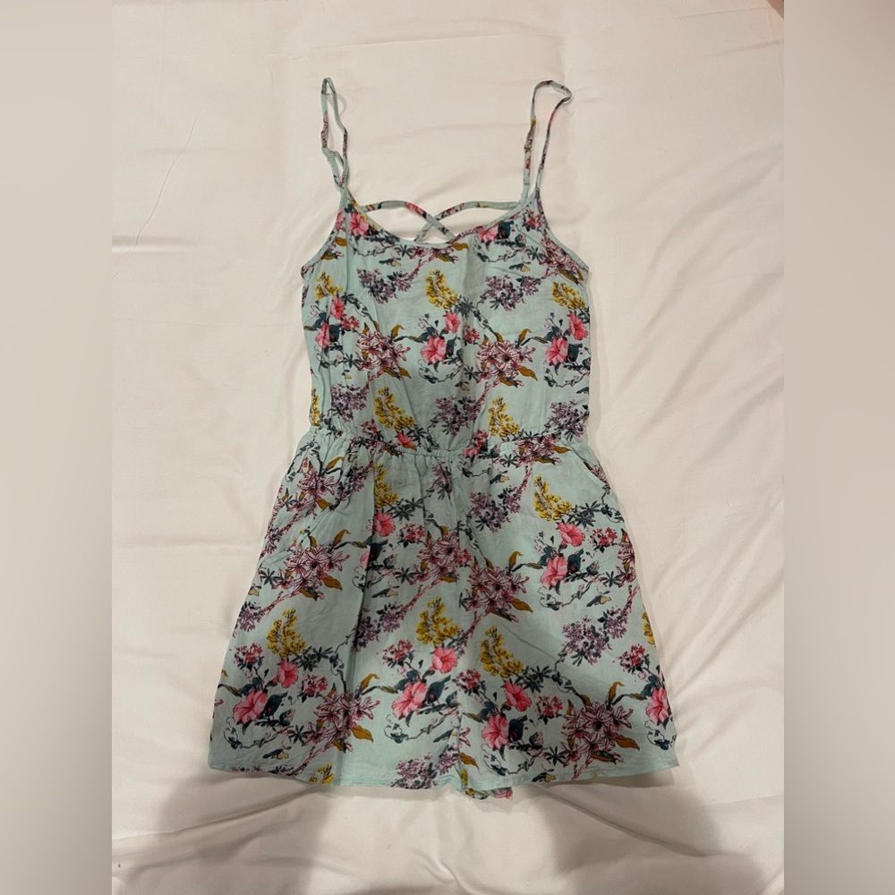 H&M Floral Print Romper